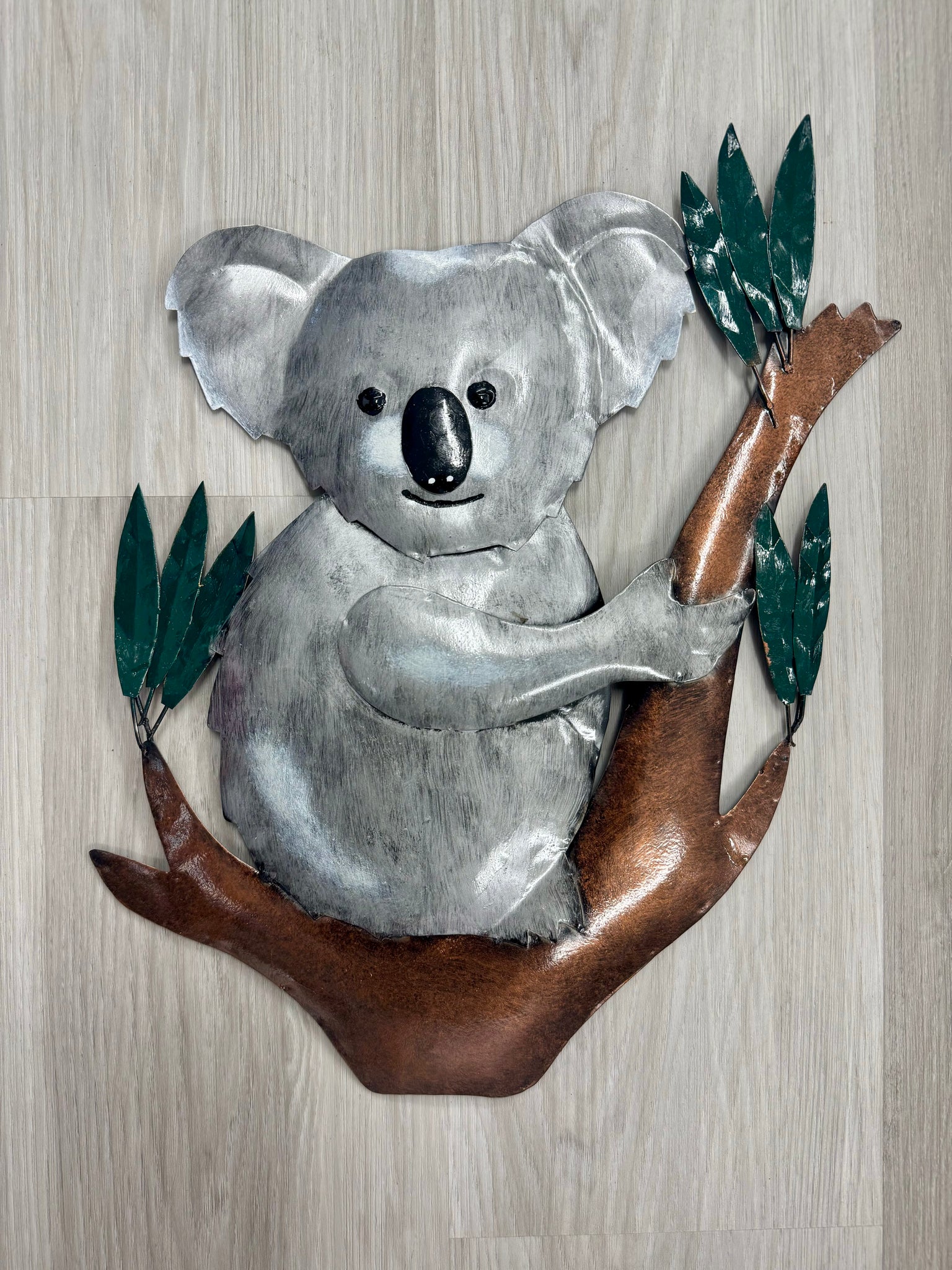 Koala Metal Wall Art 40cm