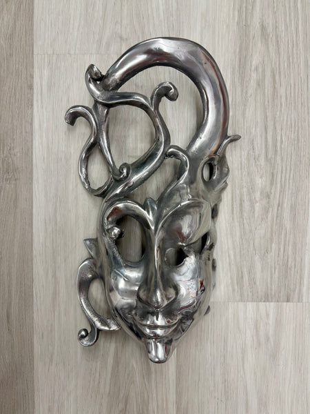 Indonesian Decorative Bronze Mask 35cm - LAST 2